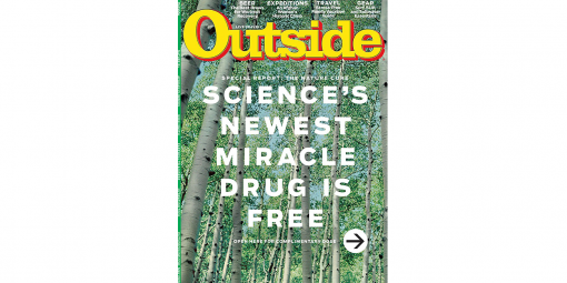 Outside Magazine May Cover Outside Magazine May Cover